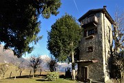 Alla CROCE del MONTE CASTELLO (1425 m) da Valpiana di Serina il 31 dicembre 2018 - FOTOGALLERY